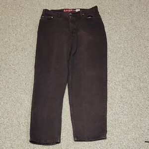 Levi's SilverTab Dark Purple Vintage Jeans, Mens Sz 36 X 30. 100% Cotton. USA